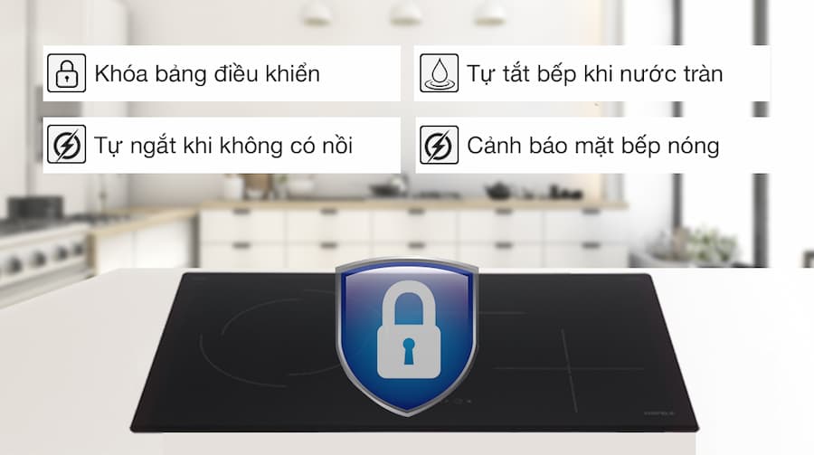 Bếp điện từ 3 vùng nấu Hafele HC-M773D 536.61.705