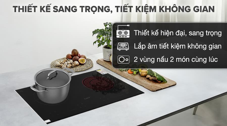 Bếp điện từ Kaff KF-FL108