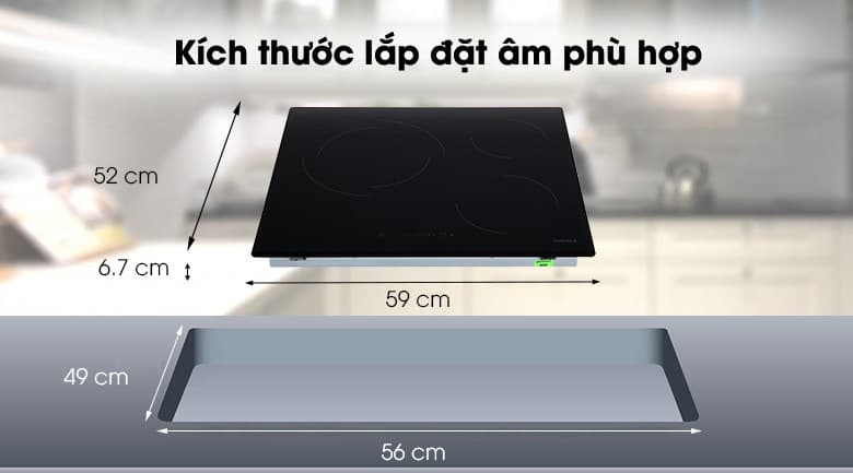 Bếp hồng ngoại Hafele HC-R603D 536.01.901