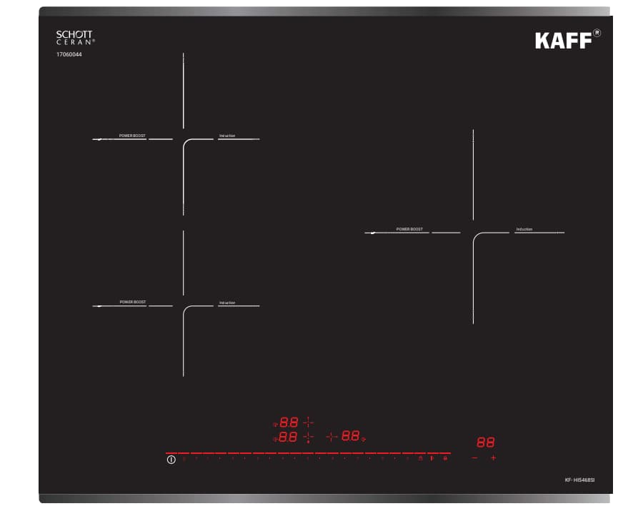 Bếp từ 3 vùng nấu Kaff KF-HI5468SI