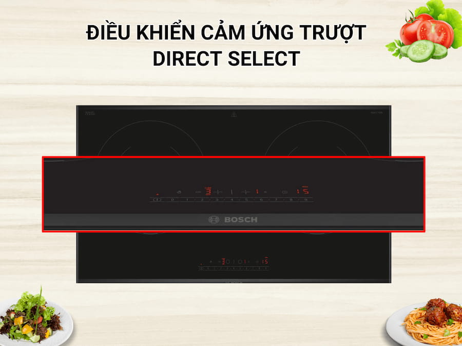 Bếp từ Bosch 2 vùng nấu PPI8256XVN Serie 6