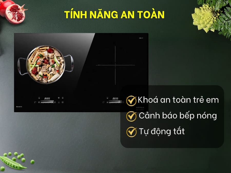 Bếp từ Hafele 2 vùng nấu HC-I7326B