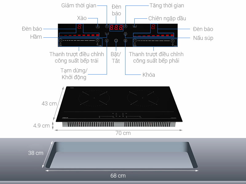 Bếp từ Teka IBC 7322 S