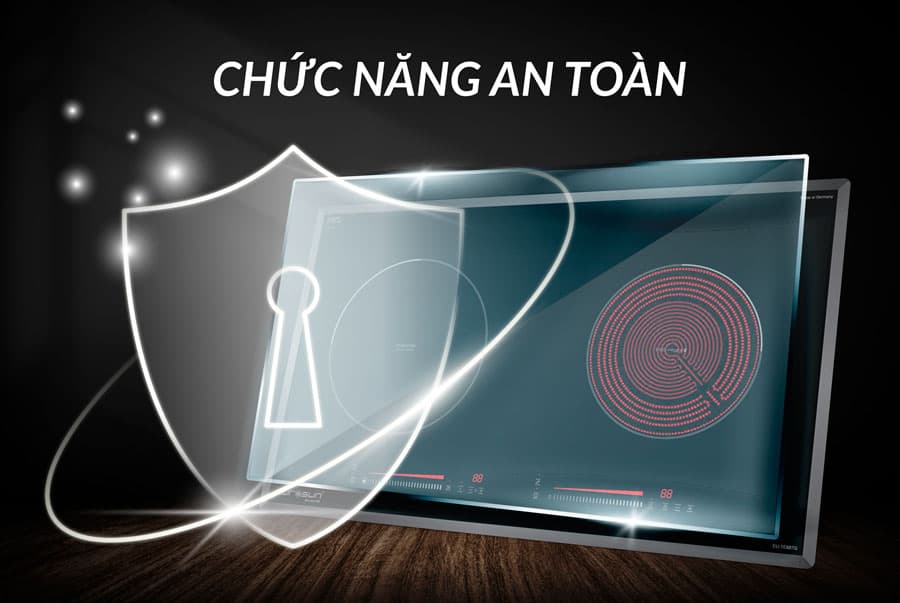 Bếp từ điện từ đôi EUROSUN EU-TE887G