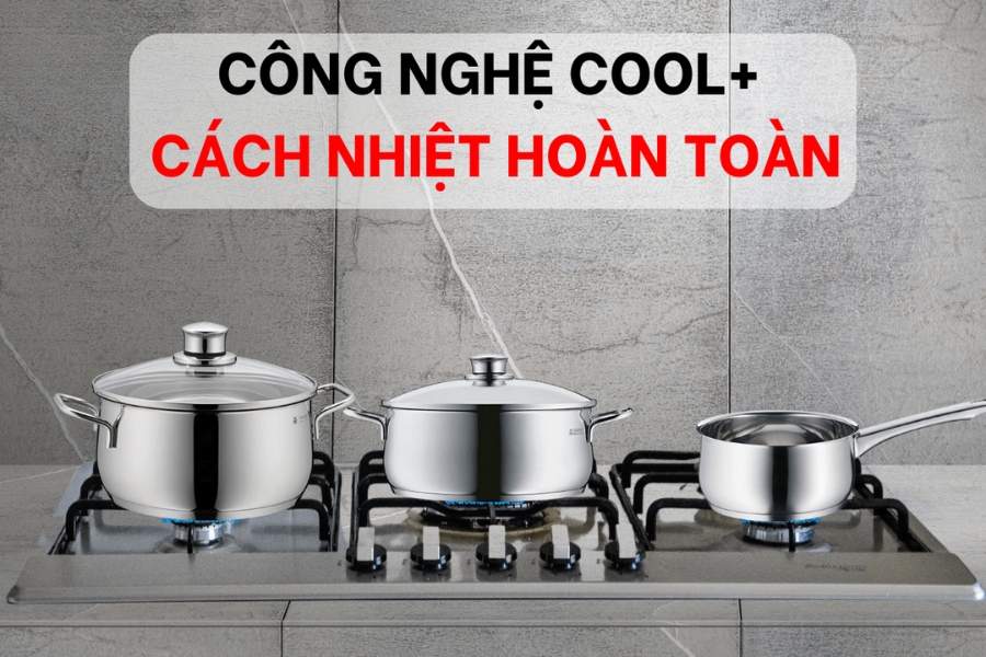 Bộ nồi WMF COOKWARE 3 món DIADEM PLUS 0730299990