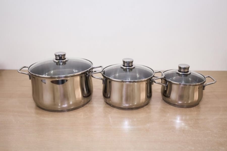 Bộ nồi WMF DIADEM PLUS 3 món COOKWARE SET 0730036040