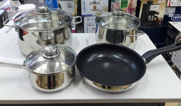 Bộ nồi từ 4 món WMF Diadem Plus 0730276040