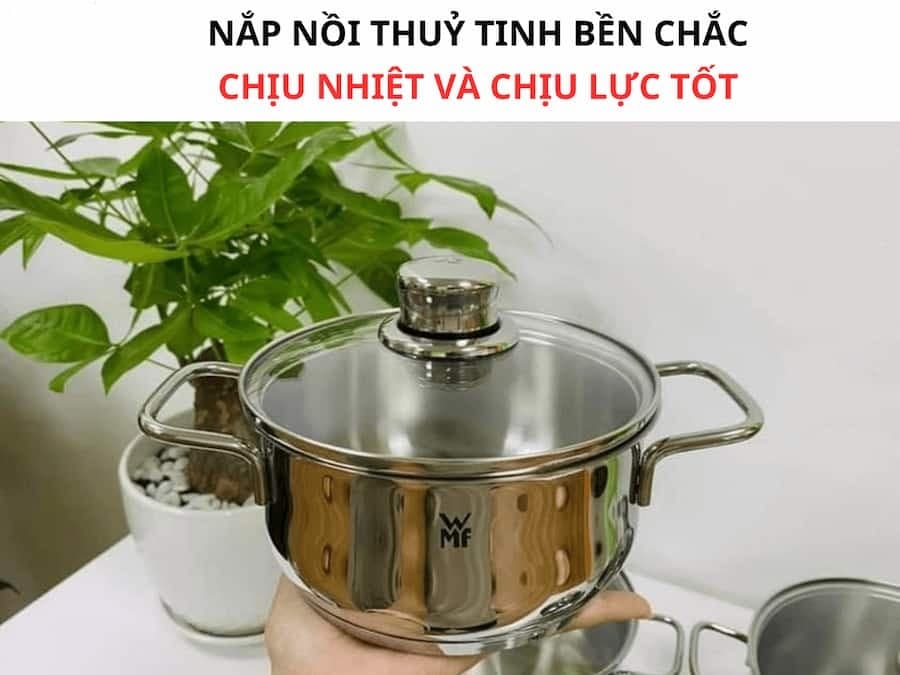 Bộ nồi từ 5 món WMF Diadem Plus 0730356040