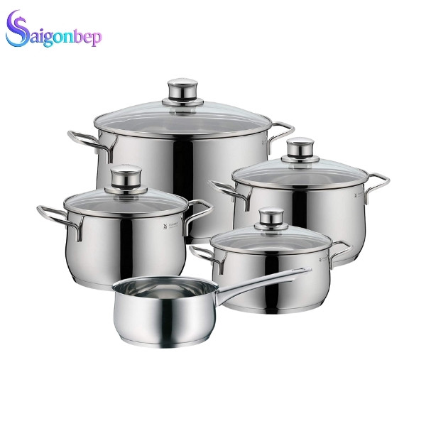 Bộ nồi từ 5 món WMF Diadem Plus 0730356040