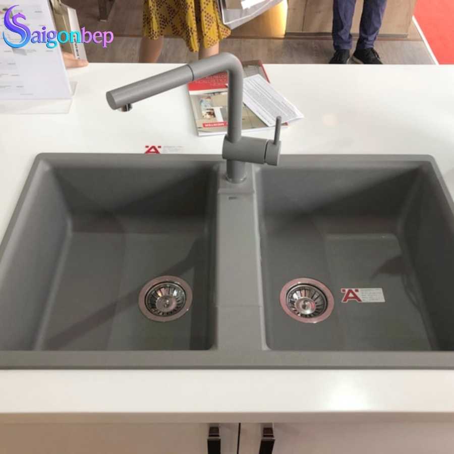 Chậu đá màu xám Hafele BLANCOZIA 9 567.68.949