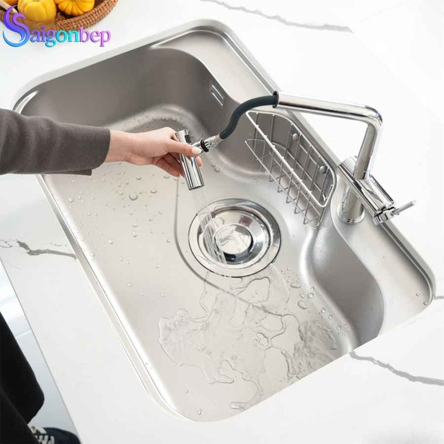 Chậu rửa bát 1 hố Konox TARI 7851SR Basic