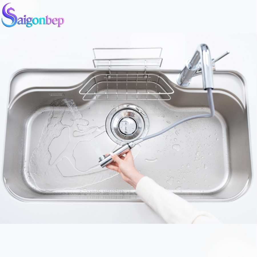 Chậu rửa bát 1 hố Konox TARI 9051SR Basic