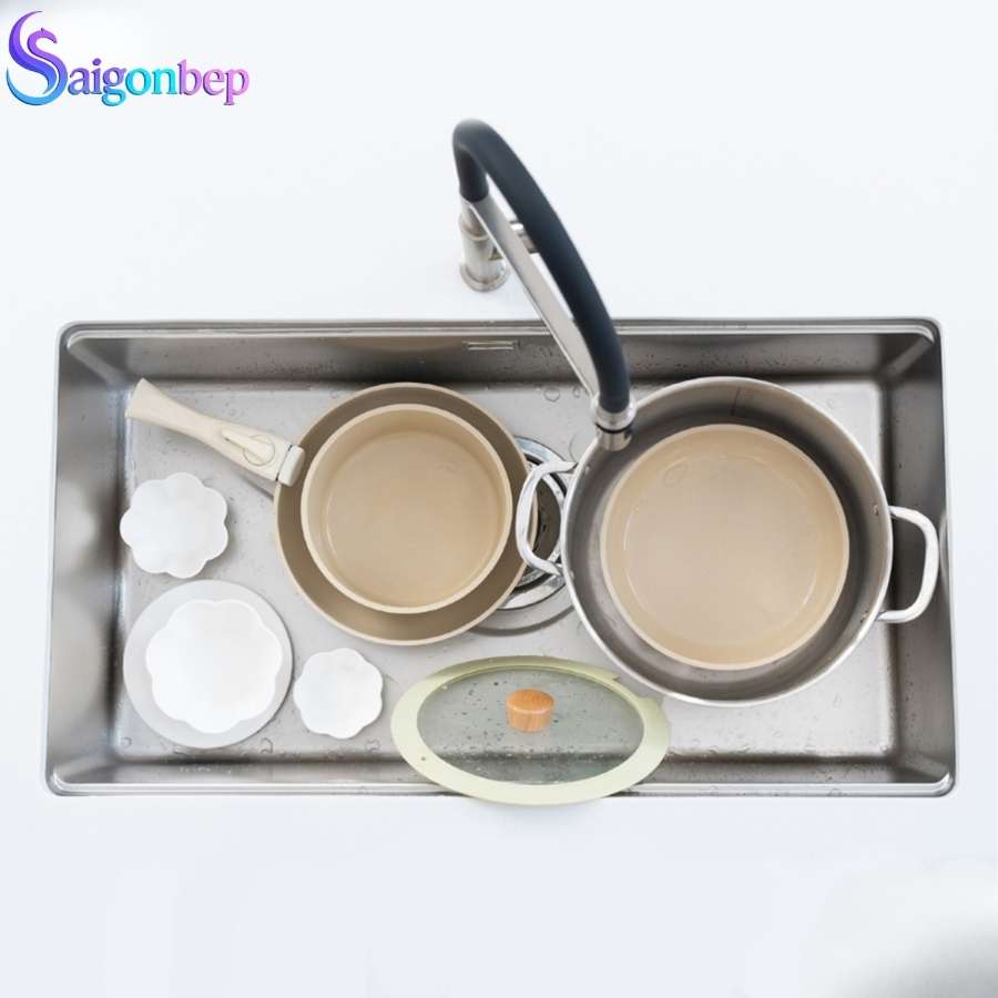 Chậu rửa bát 1 hố Konox Tari 8748SR Basic