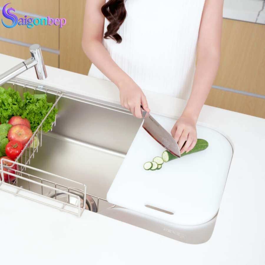 Chậu rửa bát 1 hố Konox Tari 9051SM Full