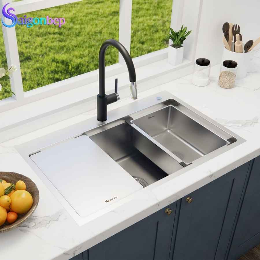 Chậu rửa bát 1 hố Konox Topmount Sink KN8151TS Dekor