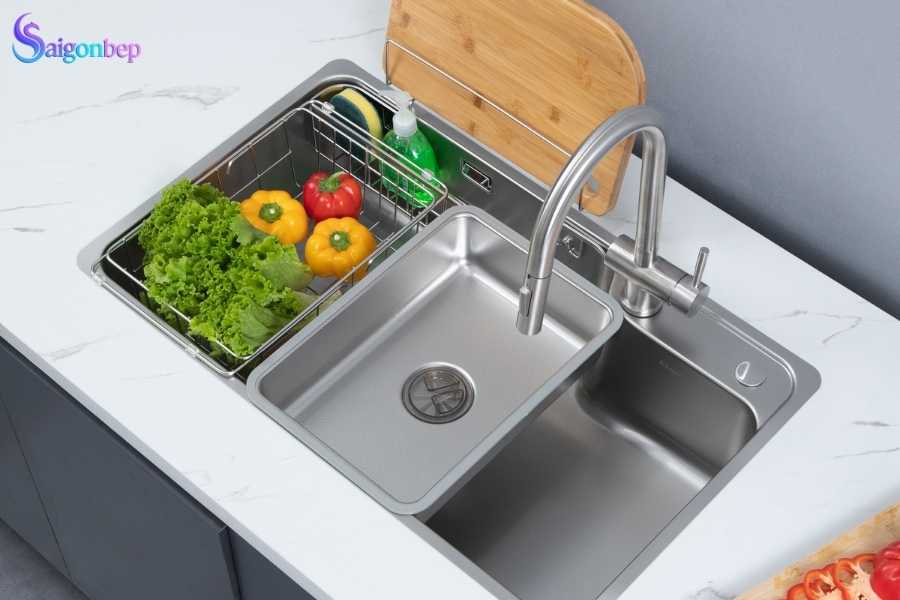 Chậu rửa bát Kluger KH8048SL Plus