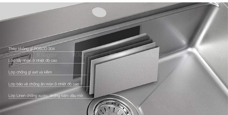 Chậu rửa bát Kluger KW8101FS – S72