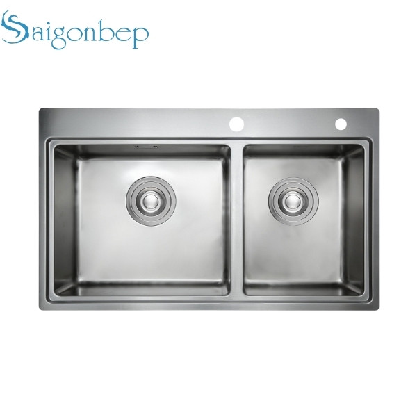 So sánh chậu rửa bát kluger 1 hố vs 2 hố