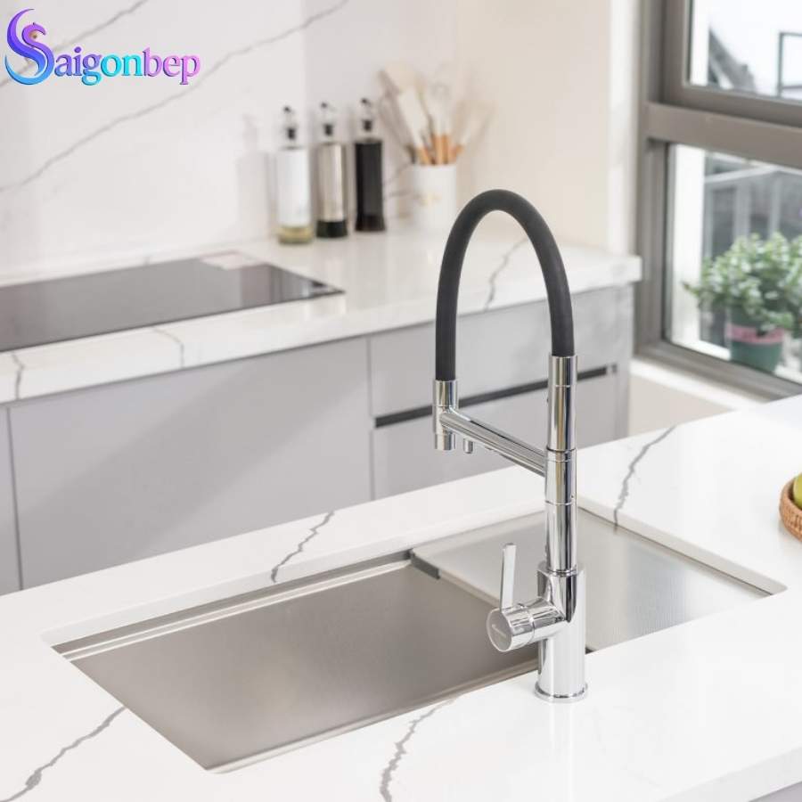  Chậu rửa bát Konox 1 hố Konox KN8146SU Dekor Full