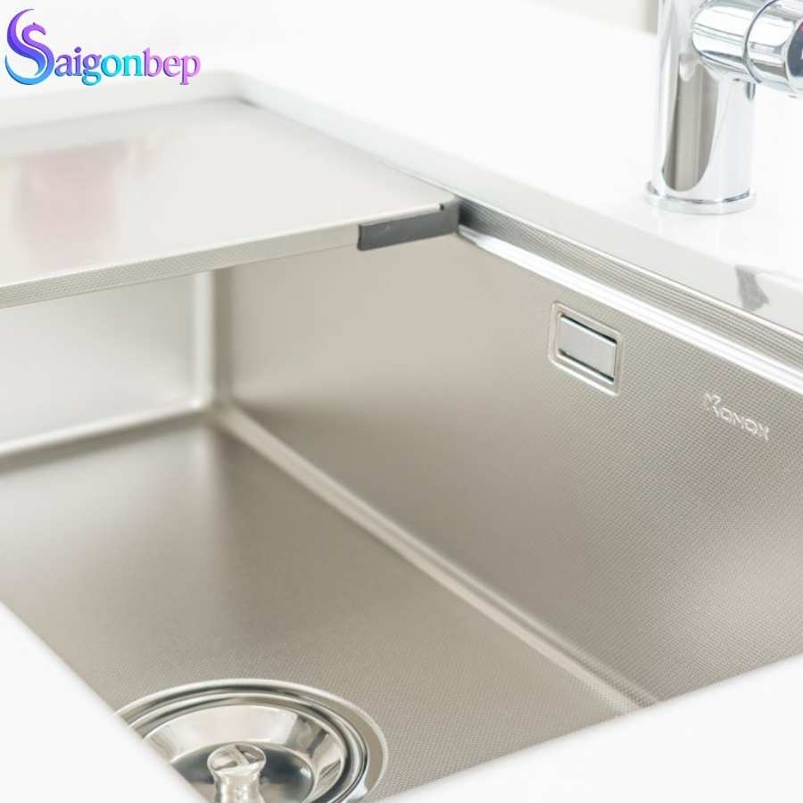  Chậu rửa bát Konox 1 hố Konox KN8146SU Dekor Full