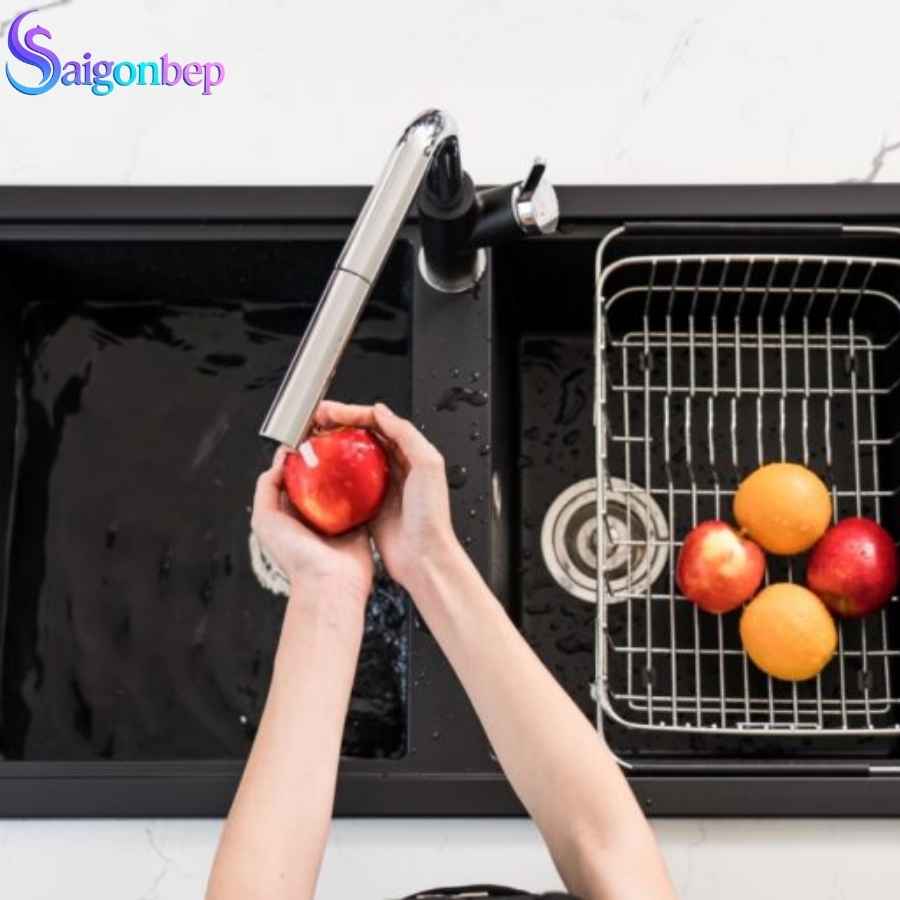 chậu bồn rửa chén bát đá