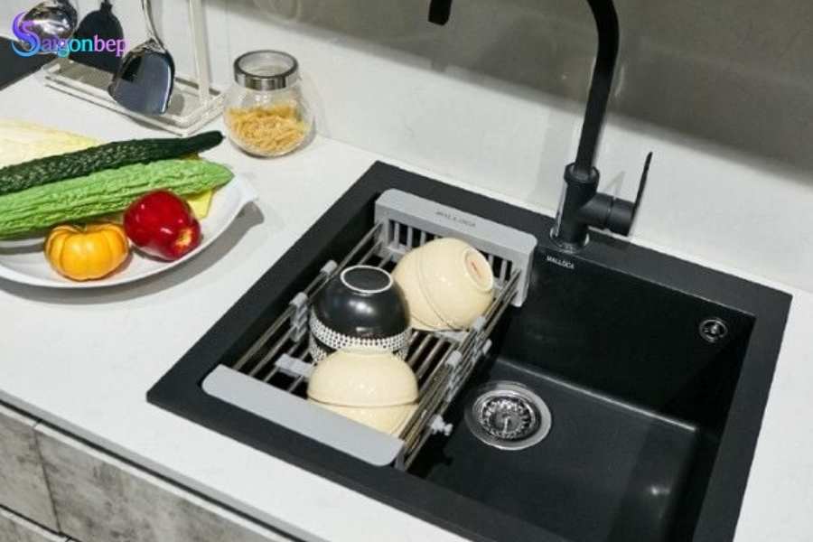 Chậu rửa chén Malloca NERO K-10540