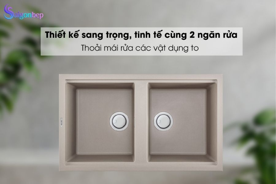 Chậu rửa chén Malloca TORTORA G-45043