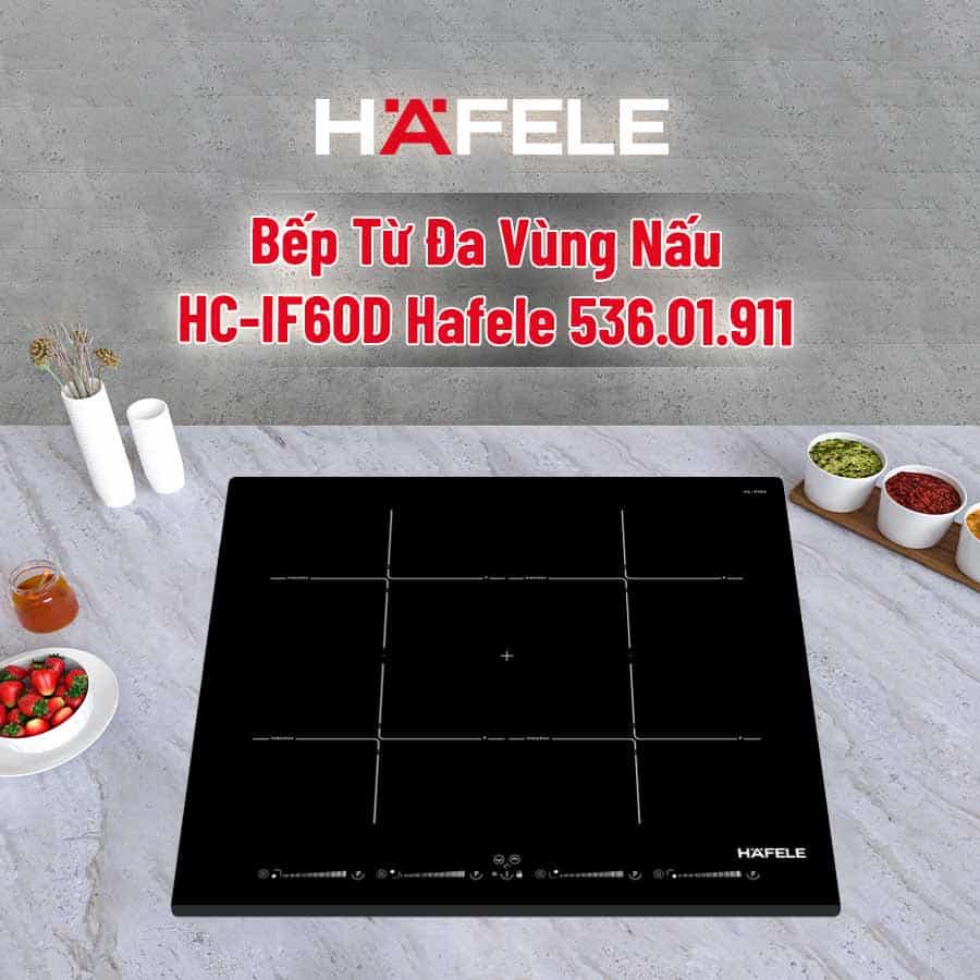 Kích thước bếp từ Hafele chuẩn và hướng dẫn lắp đặt cơ bản