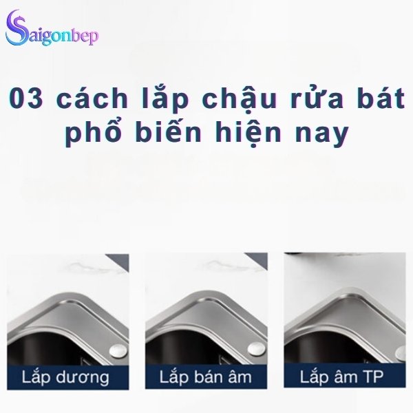 Lắp đặt chậu rửa bát Kluger