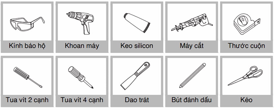 Lắp đặt chậu rửa bát Kluger