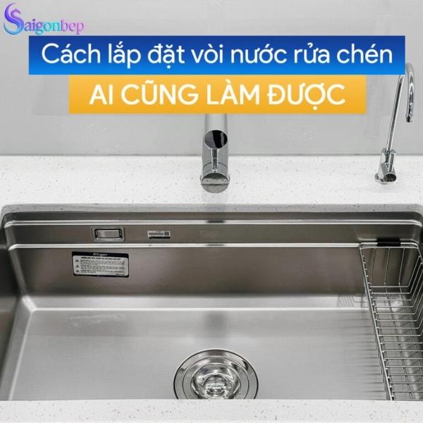 Lắp đặt vòi rửa bát Kluger