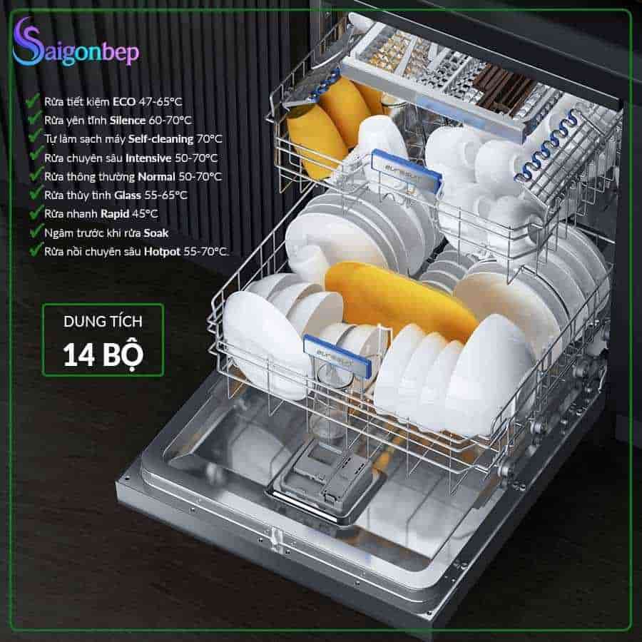 Máy rửa bát Eurosun SMS78EU12EB