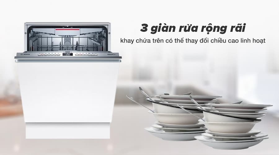 Máy rửa chén Bosch SMV4ECX14E series 4