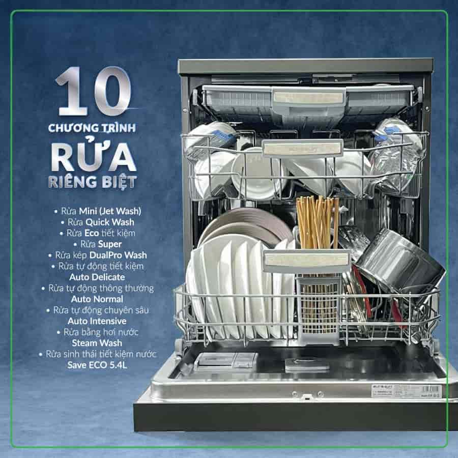 Máy rửa chén Eurosun SMS80EU15E