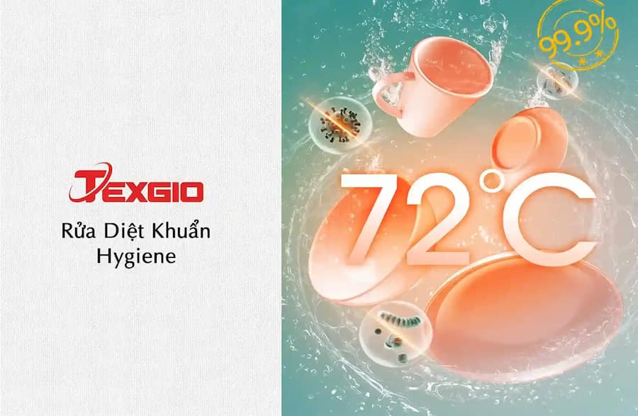 Máy rửa chén Texgio TGD8615BE