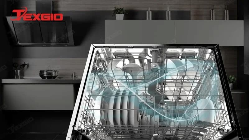 Máy rửa chén Texgio TGWF68GB