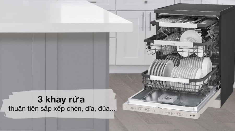 Máy rửa chén độc lập LG LDT14BGA3 