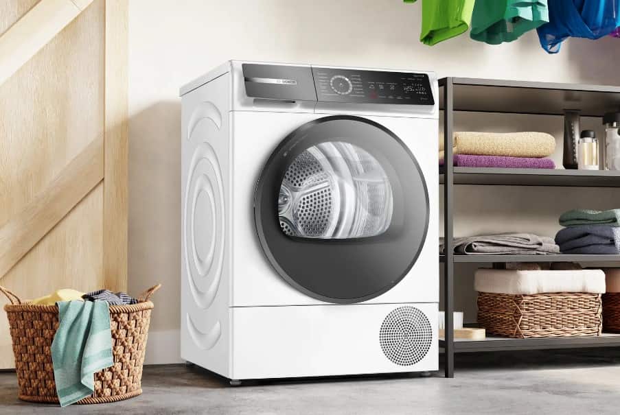 Máy sấy bơm nhiệt Bosch 9kg WQB245B40 Serie 8