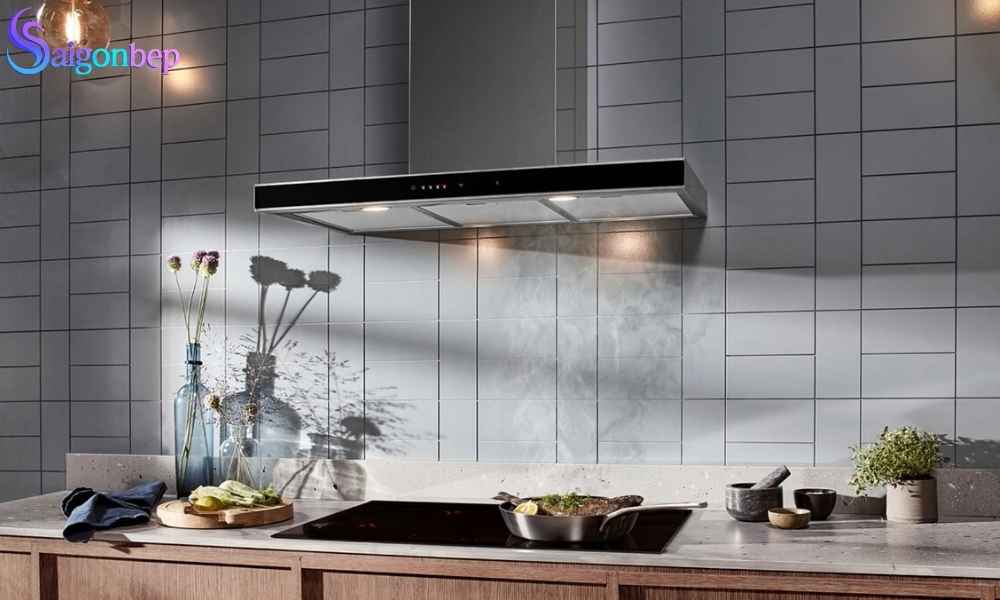 máy hút mùi có ống thoát khí