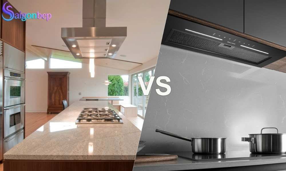 Nên dùng máy hút mùi than hoạt tính hay có ống thoát khí