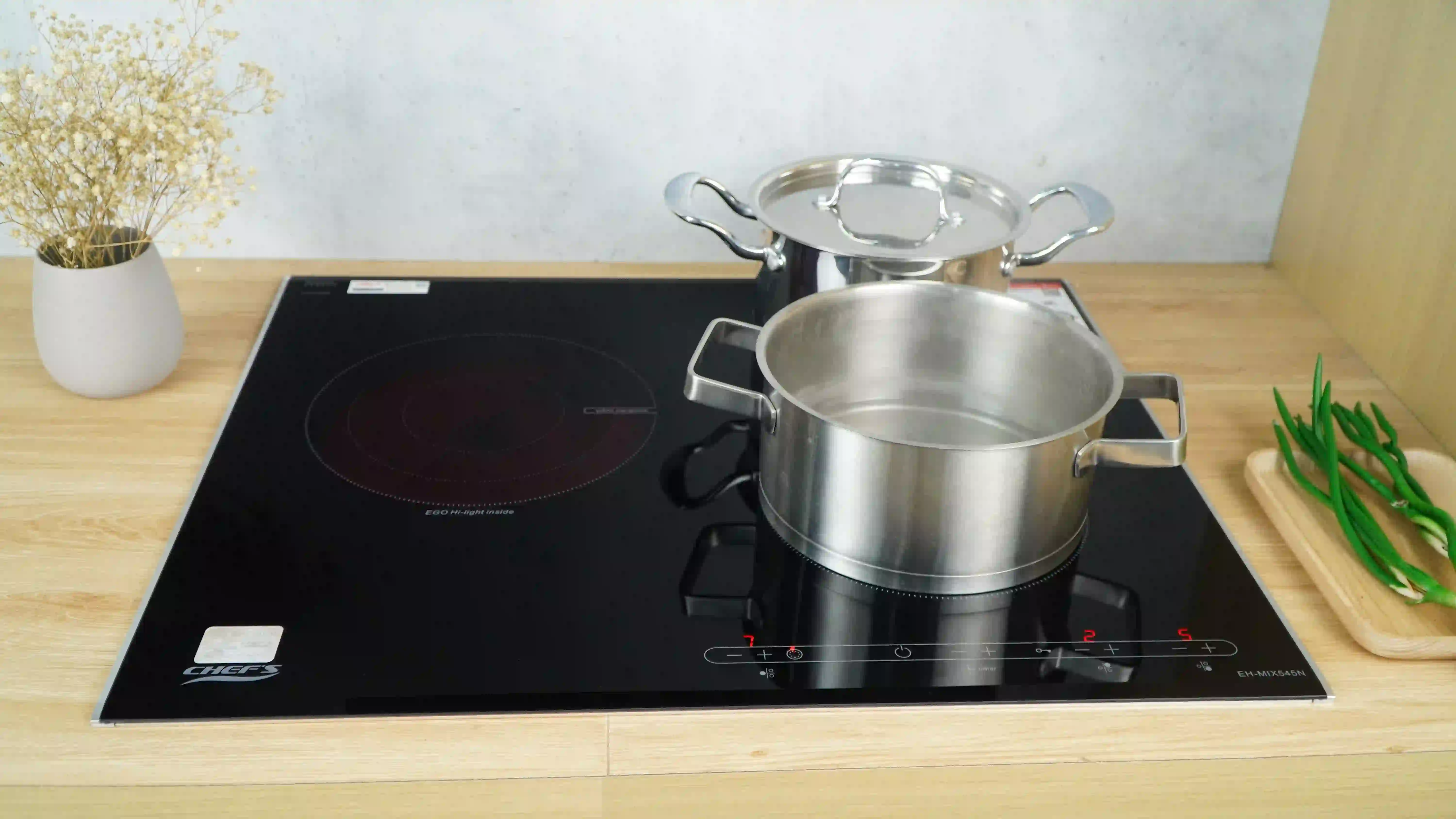 vùng nấu bếp hỗn hợp 3 vùng nấu EH-mix545n