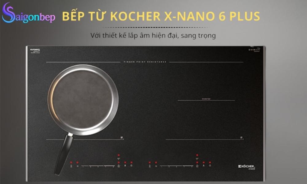 Bếp từ 2 vùng nấu Kocher X-NANO 6 Plus
