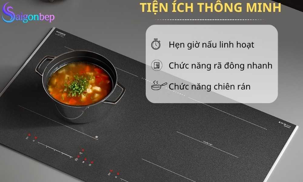 Bếp từ 2 vùng nấu Kocher X-NANO 6 Plus