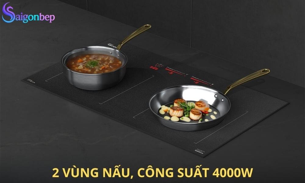 Bếp từ 2 vùng nấu Kocher X-NANO 8 Plus