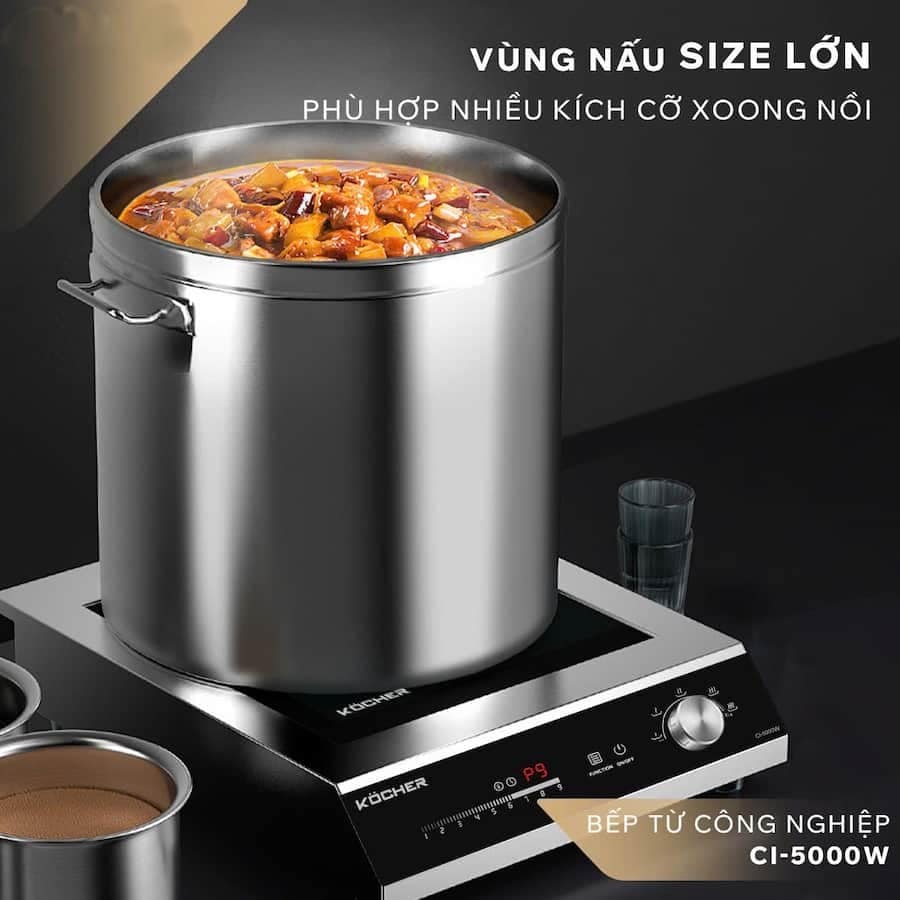 Bếp từ công nghiệp Kocher CI-5000W