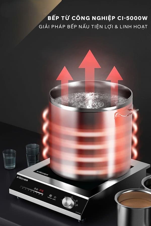 Bếp từ công nghiệp Kocher CI-5000W