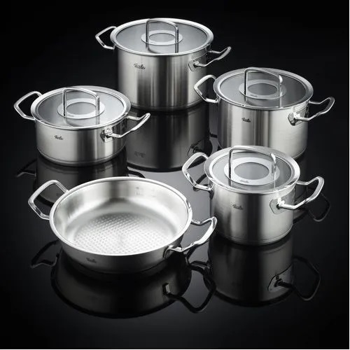 Bộ nồi 5 món fissler kèm chảo