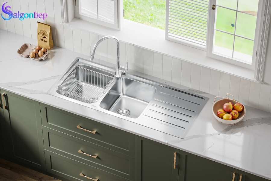chậu rửa bát 1 hố