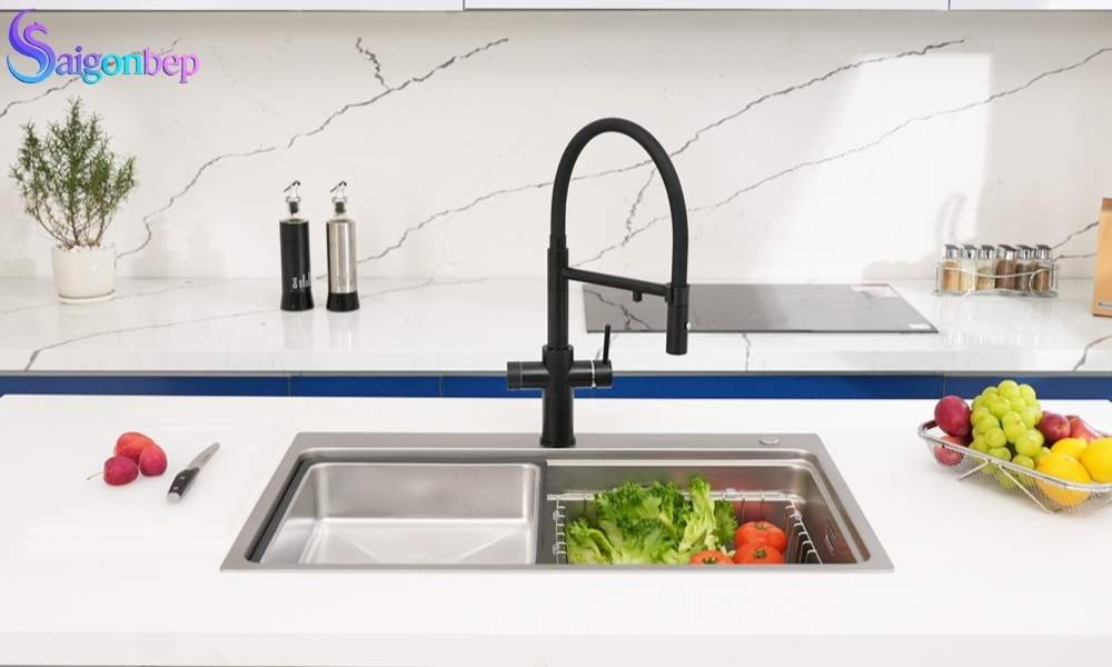 Chậu rửa bát 1 hố Konox Workstation Sink KN8048TS Dekor