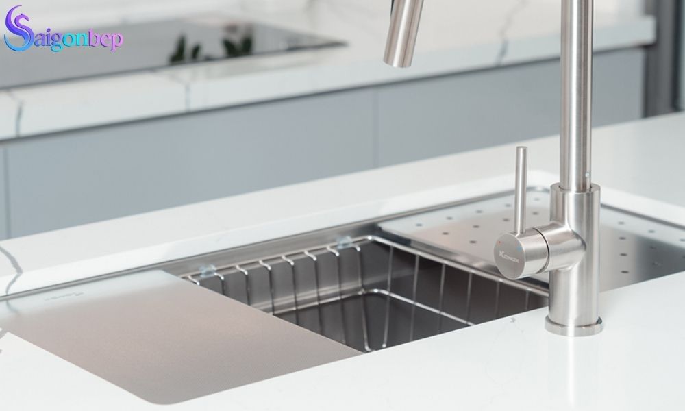 Chậu rửa bát chống xước Konox KN8644SU Dekor